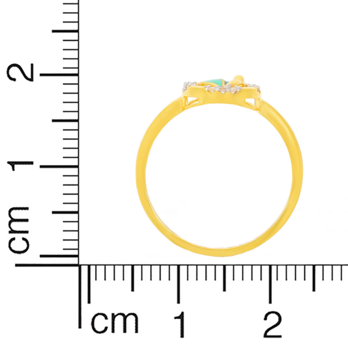 Glorious Shine Gold Ring For Women