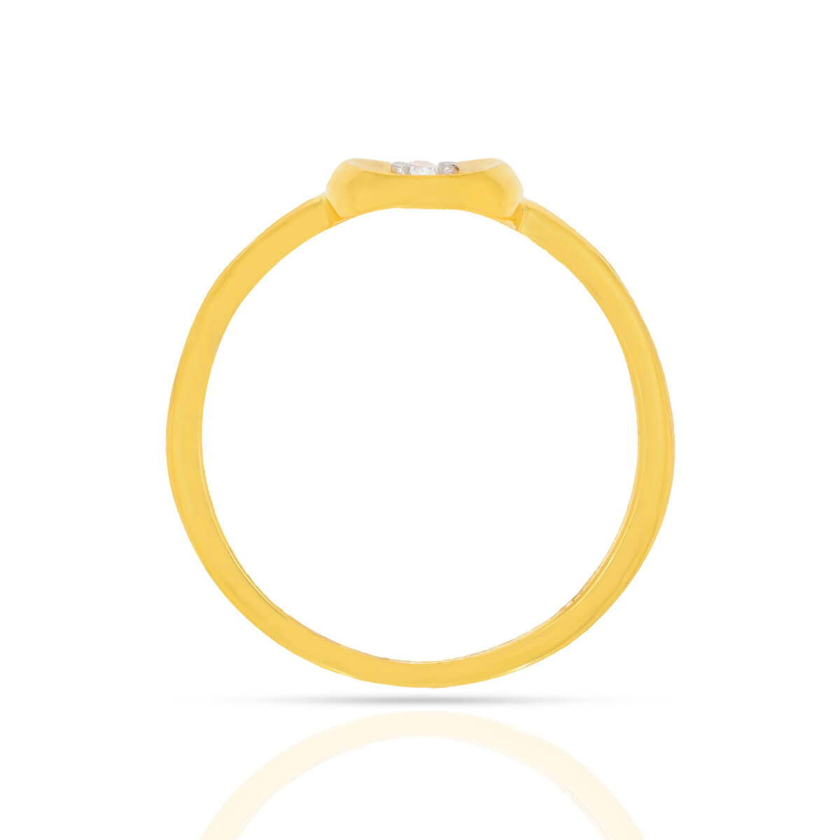 Dew Drop Elegance Gold Ring For Women