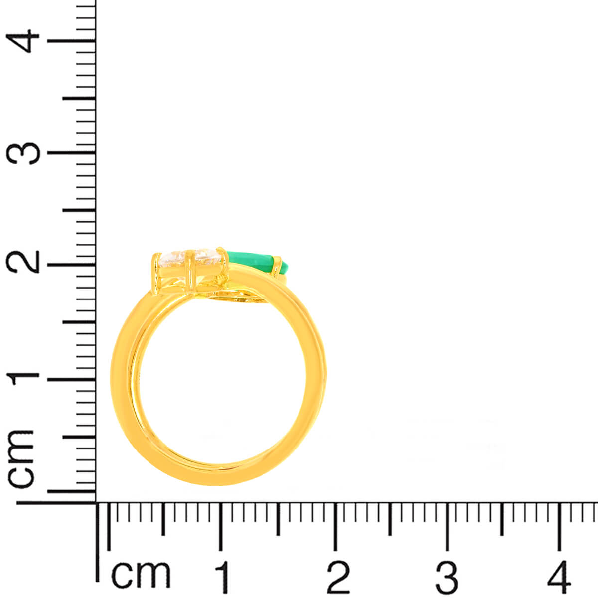 Chic Horizon Gold Women Ring