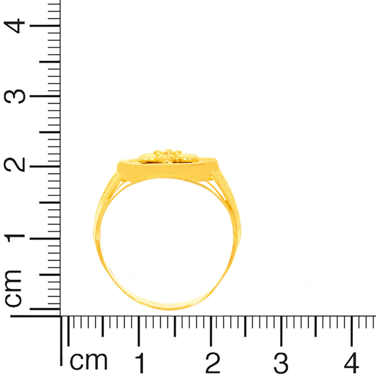 Dazzling Sublime Gold Ring for Men