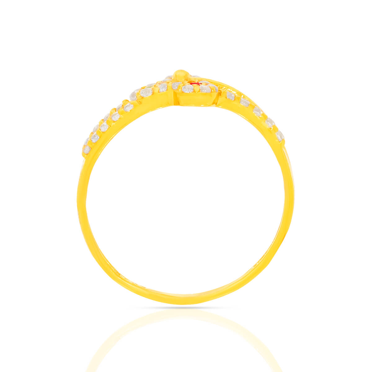 Vibrant Charm Gold Ring