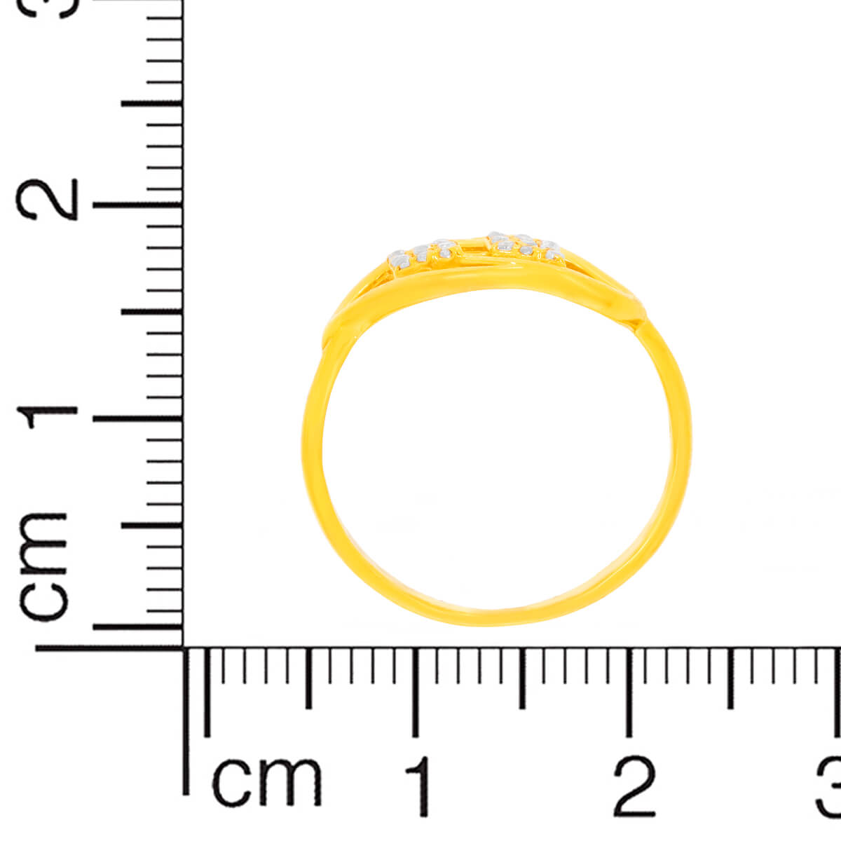 Shimmering Grace Gold Ring