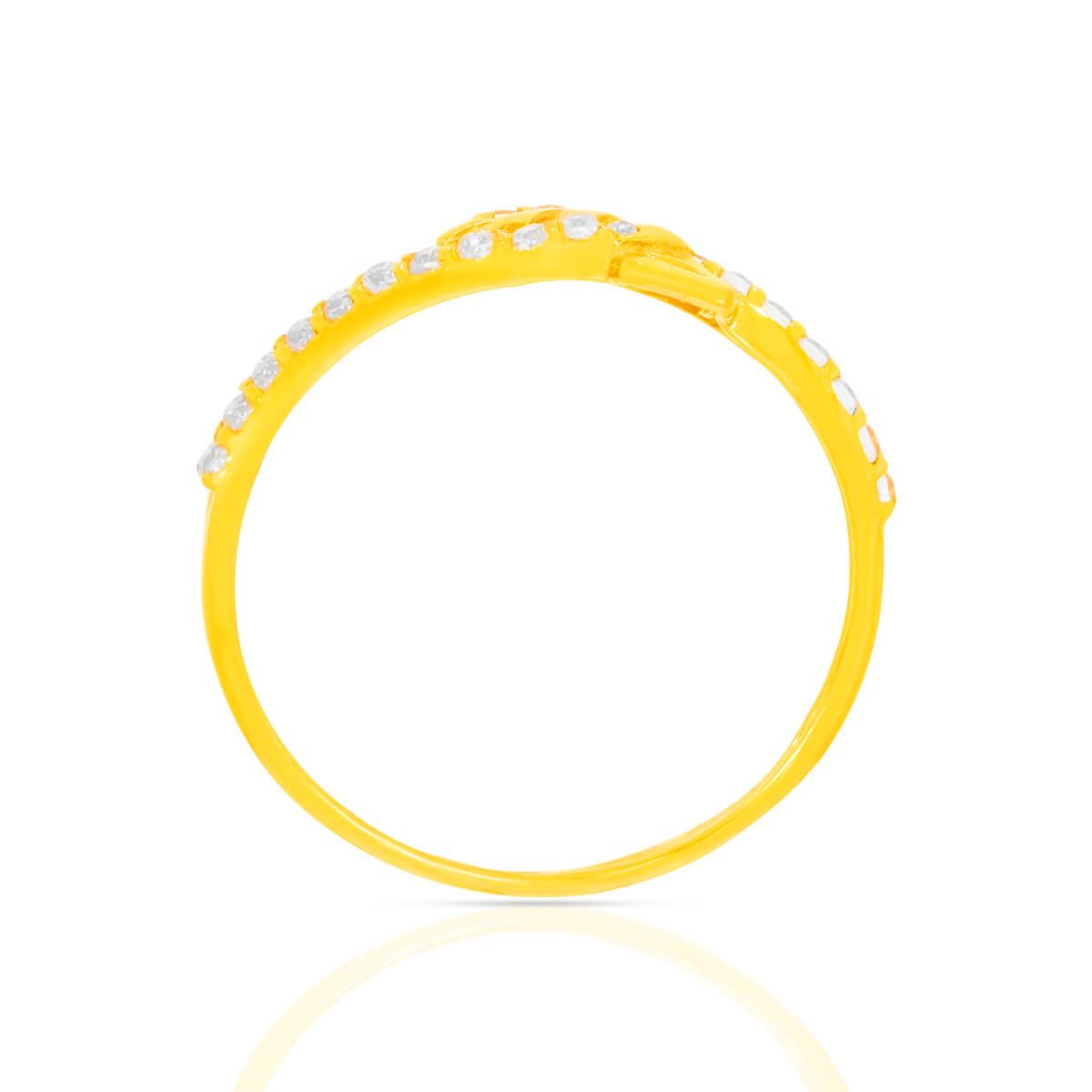 Dazzling Petals Gold Ring