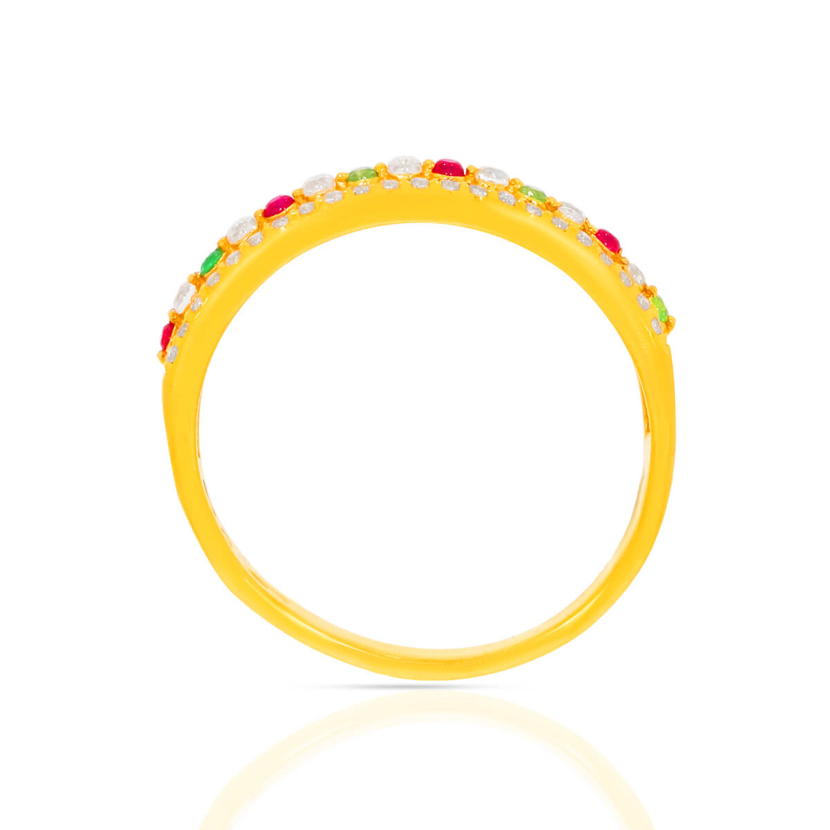 Chroma Burst Gold Women Ring