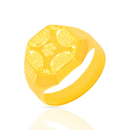Bold Edge 22K Gold Men Ring