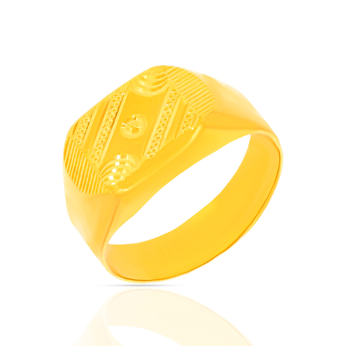 Noble Shine 22K Gold Men Ring