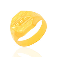 Bold Majesty Gold Men Ring 22K