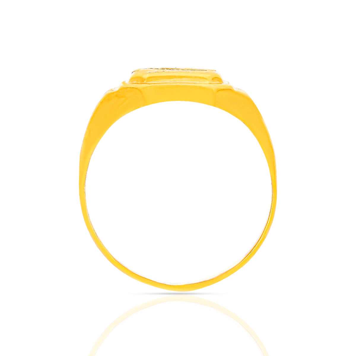 Stellar Radiant Diamond Ring for Men 22K