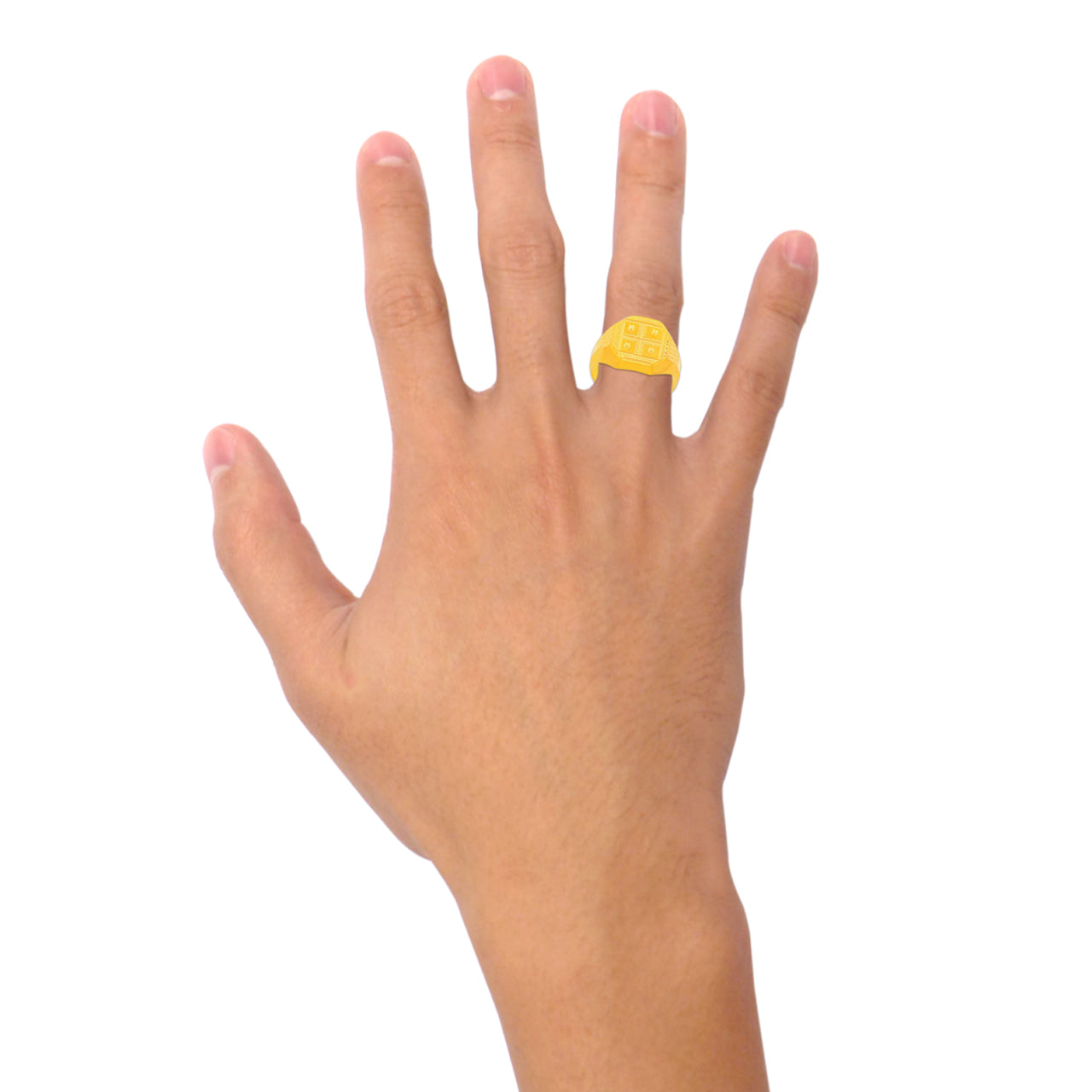 Dapper Essence Diamond Ring for Men 22K