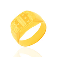 Urbane Gleam Diamond Ring for Men 22K