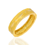 Classic Band 18K Gold Men Ring