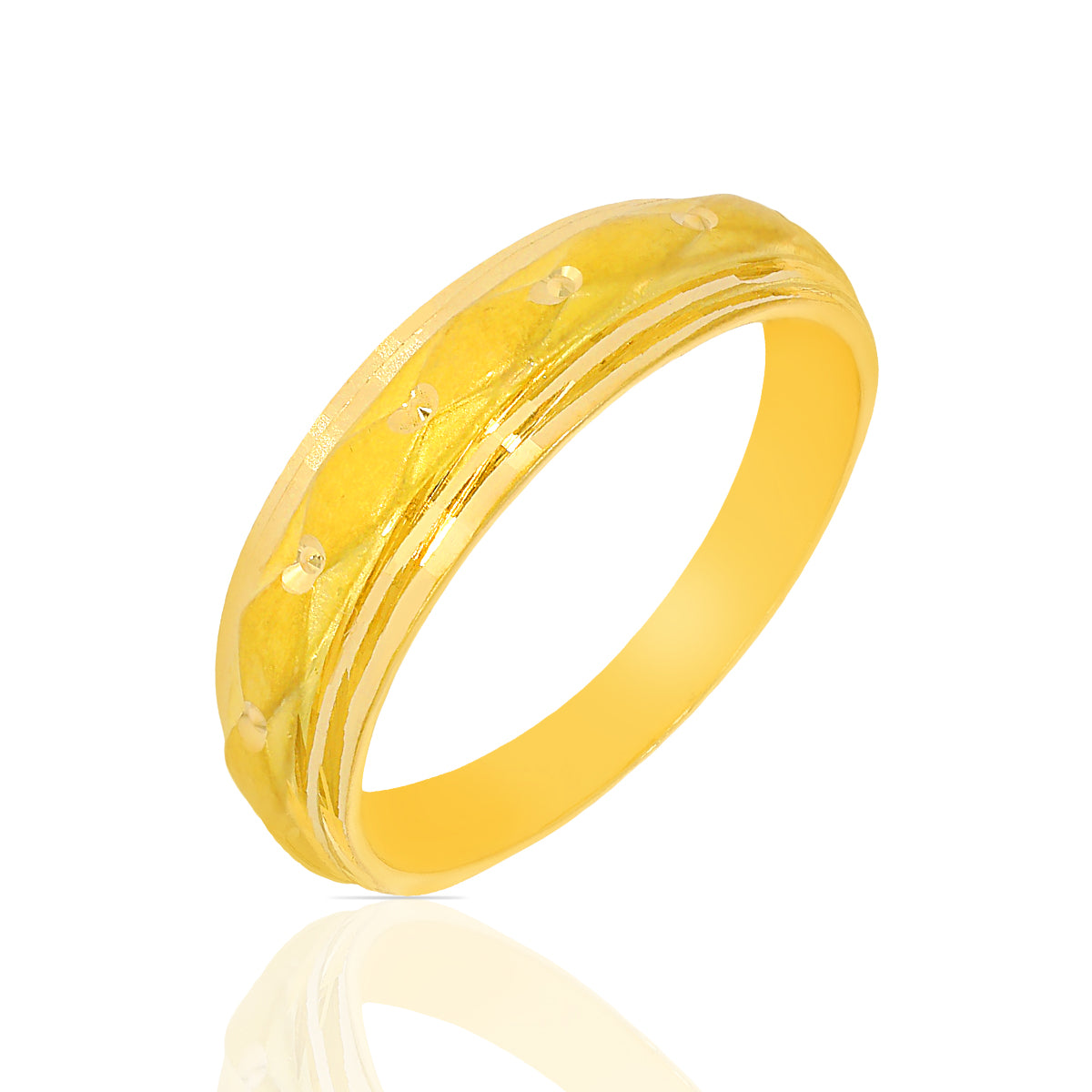 Polished Legacy Diamond Ring for Men 18K