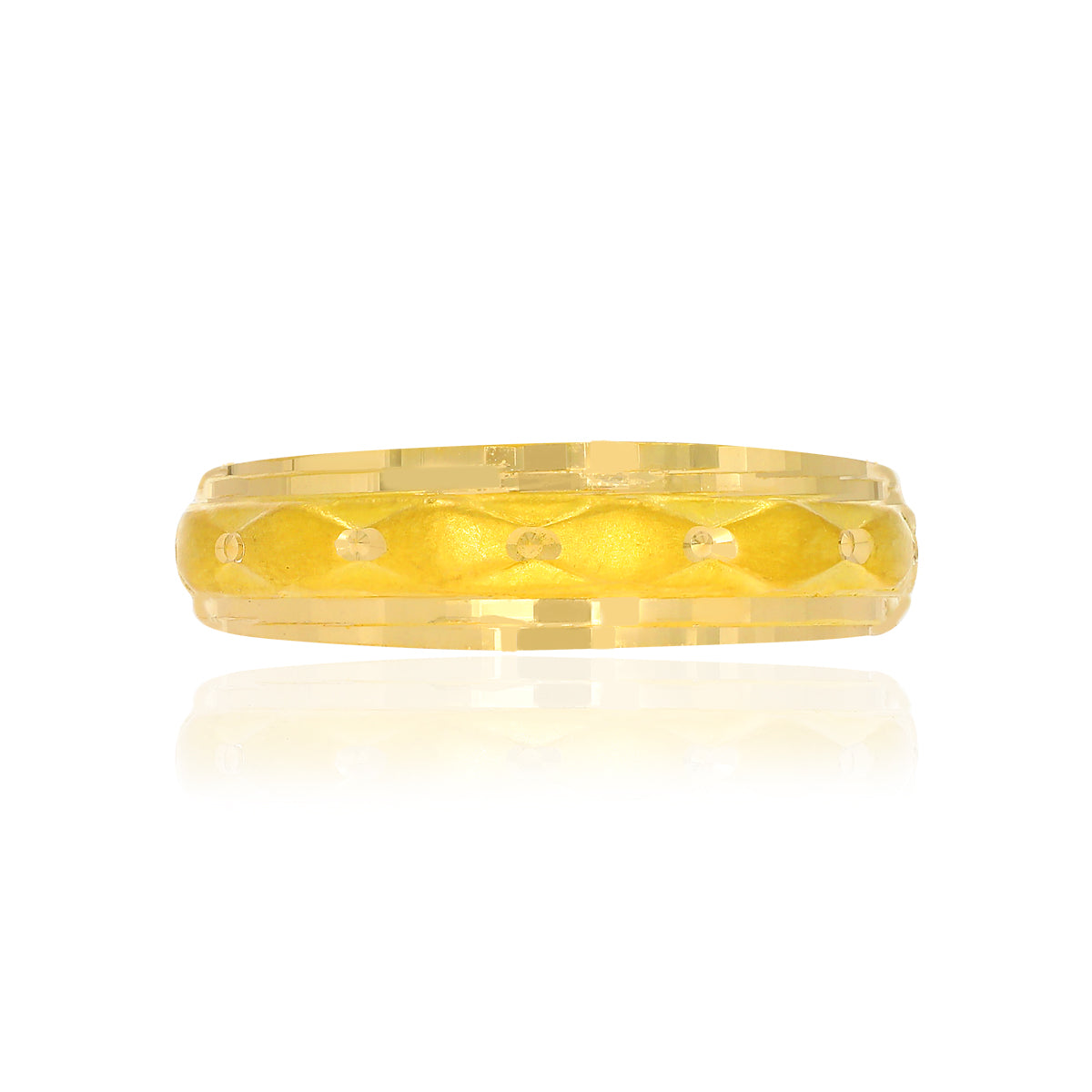 Polished Legacy Diamond Ring for Men 18K