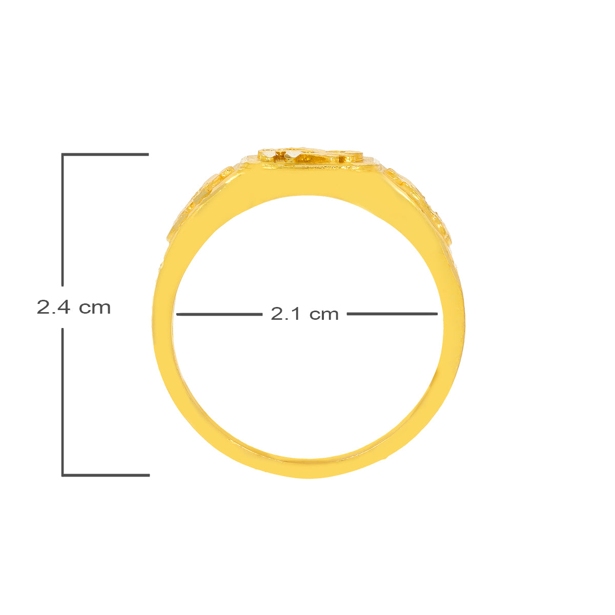 Grand Valor Diamond Ring for Men 18K