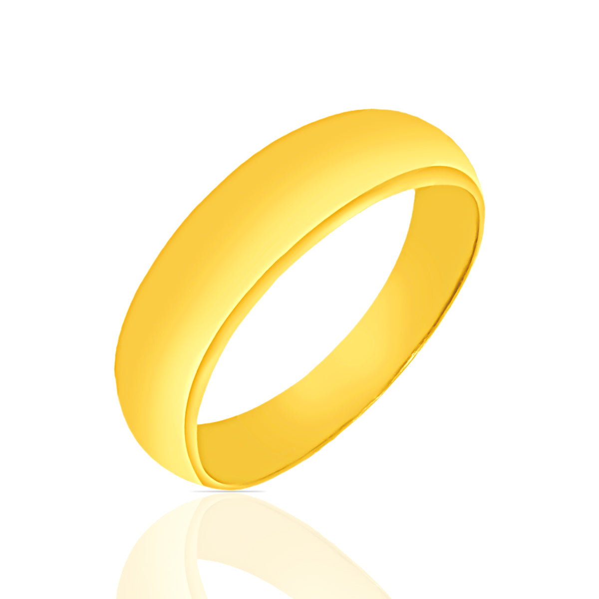 Classic Plain Gold Band