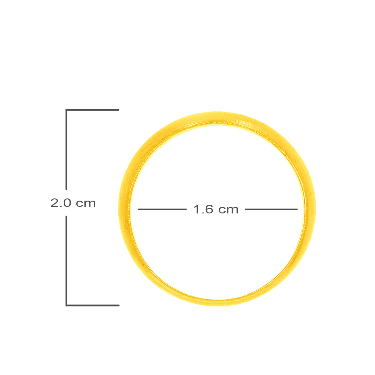 Classic Plain Gold Band