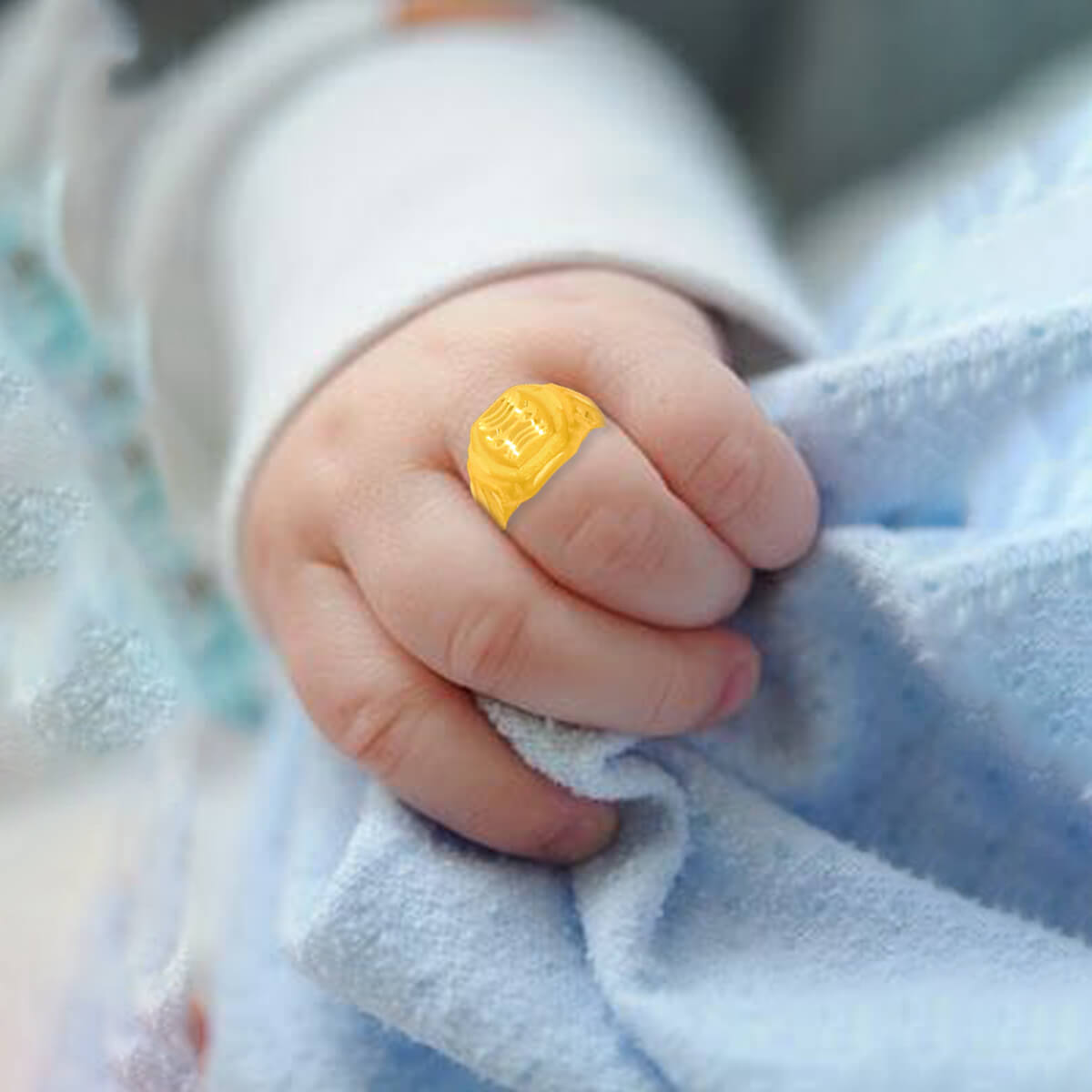 Stunning Gold Kids Ring