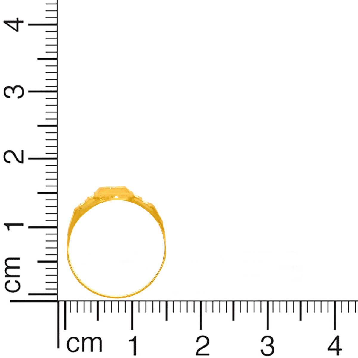 Vibrant Elegance Gold Kids Ring