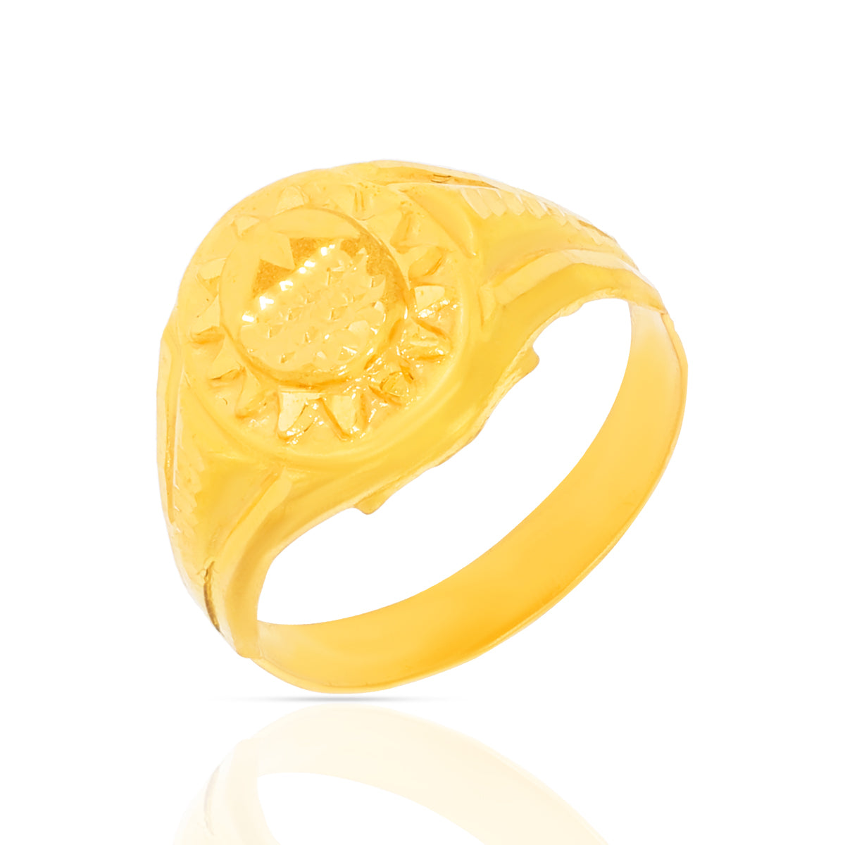 Radiant Charm Gold Kids Ring