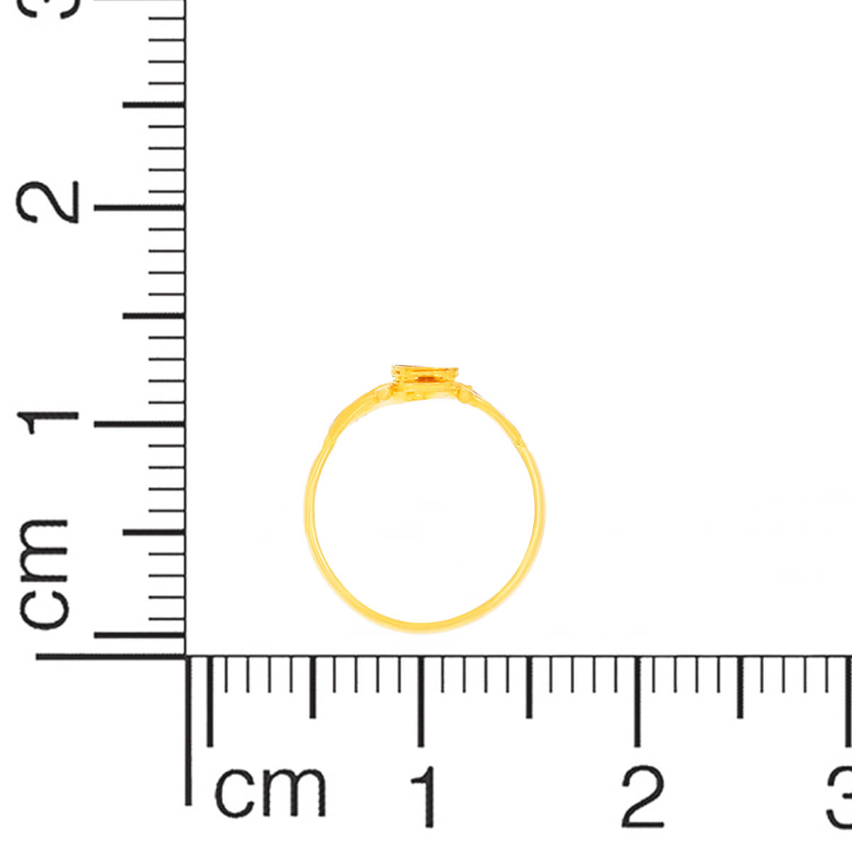 Gleaming Grace Gold Kids Ring