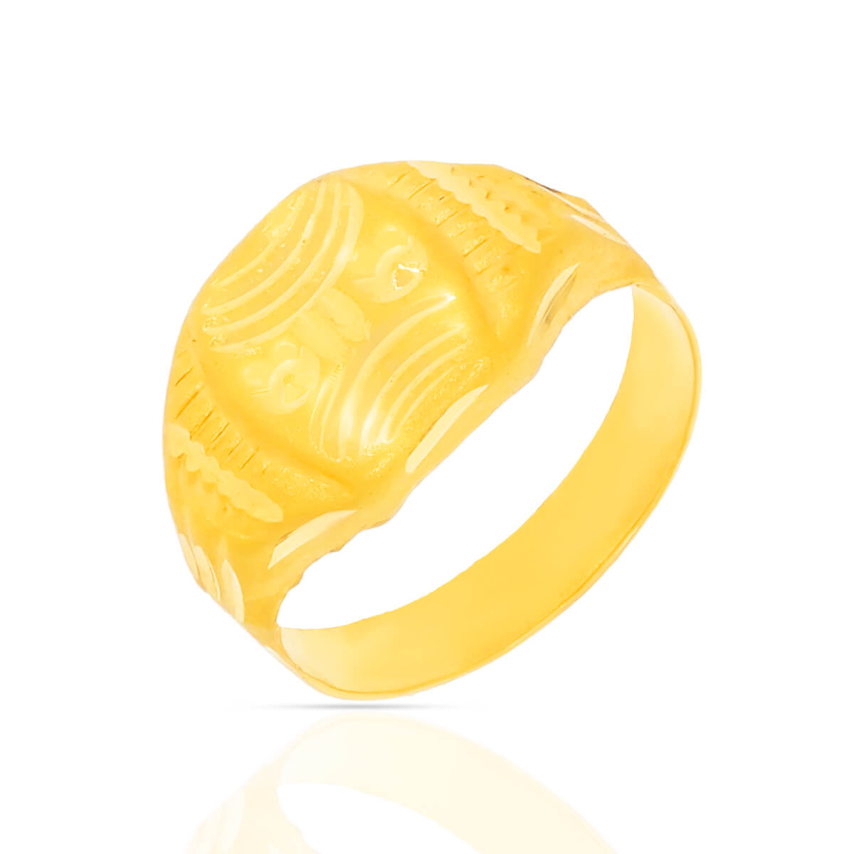 Radiant Classic Gold Kids Ring