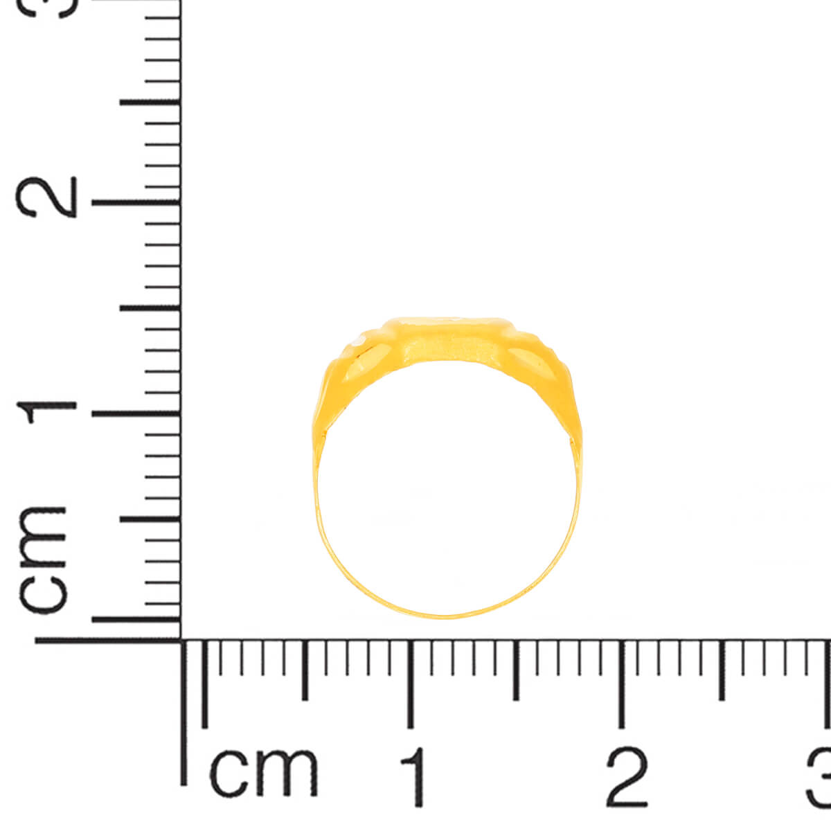Radiant Classic Gold Kids Ring