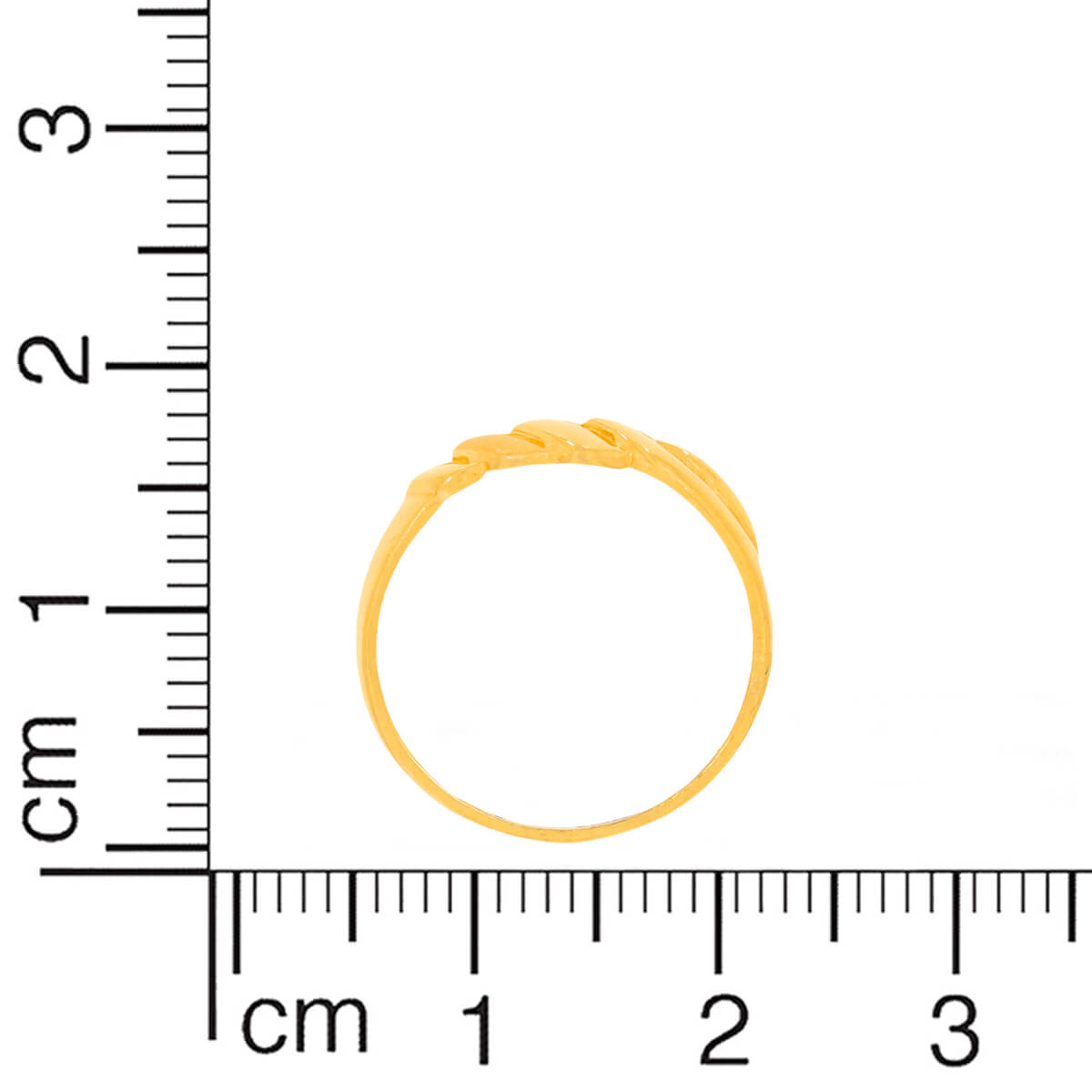 Dazzling Charm Gold Ring