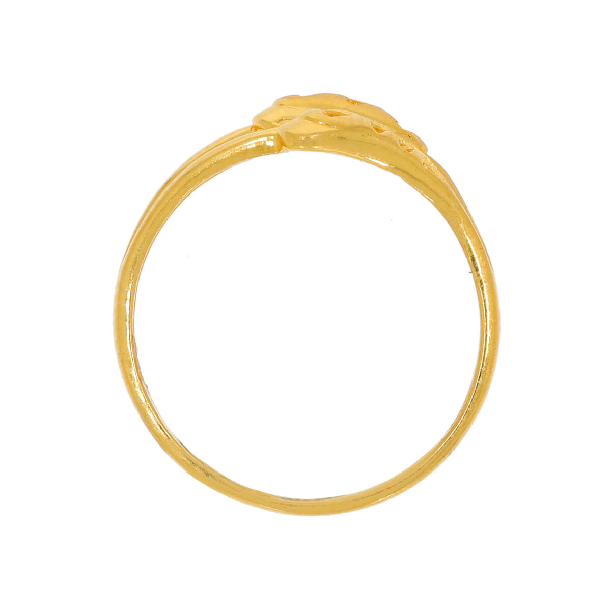 Graceful Gleam Gold Women Ring