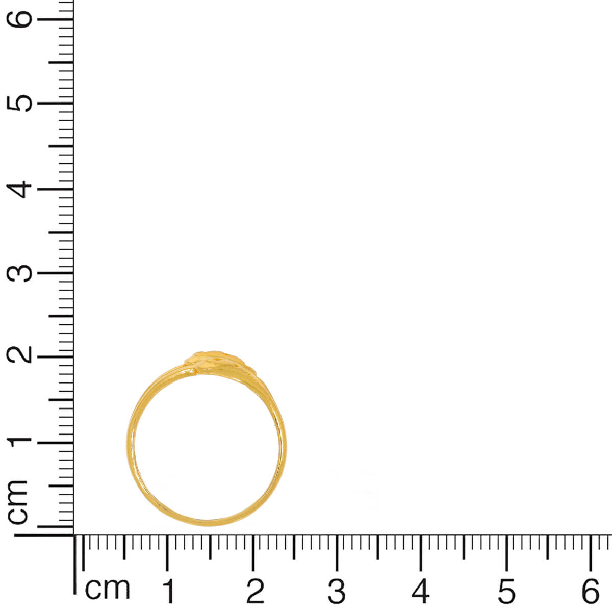 Graceful Gleam Gold Women Ring