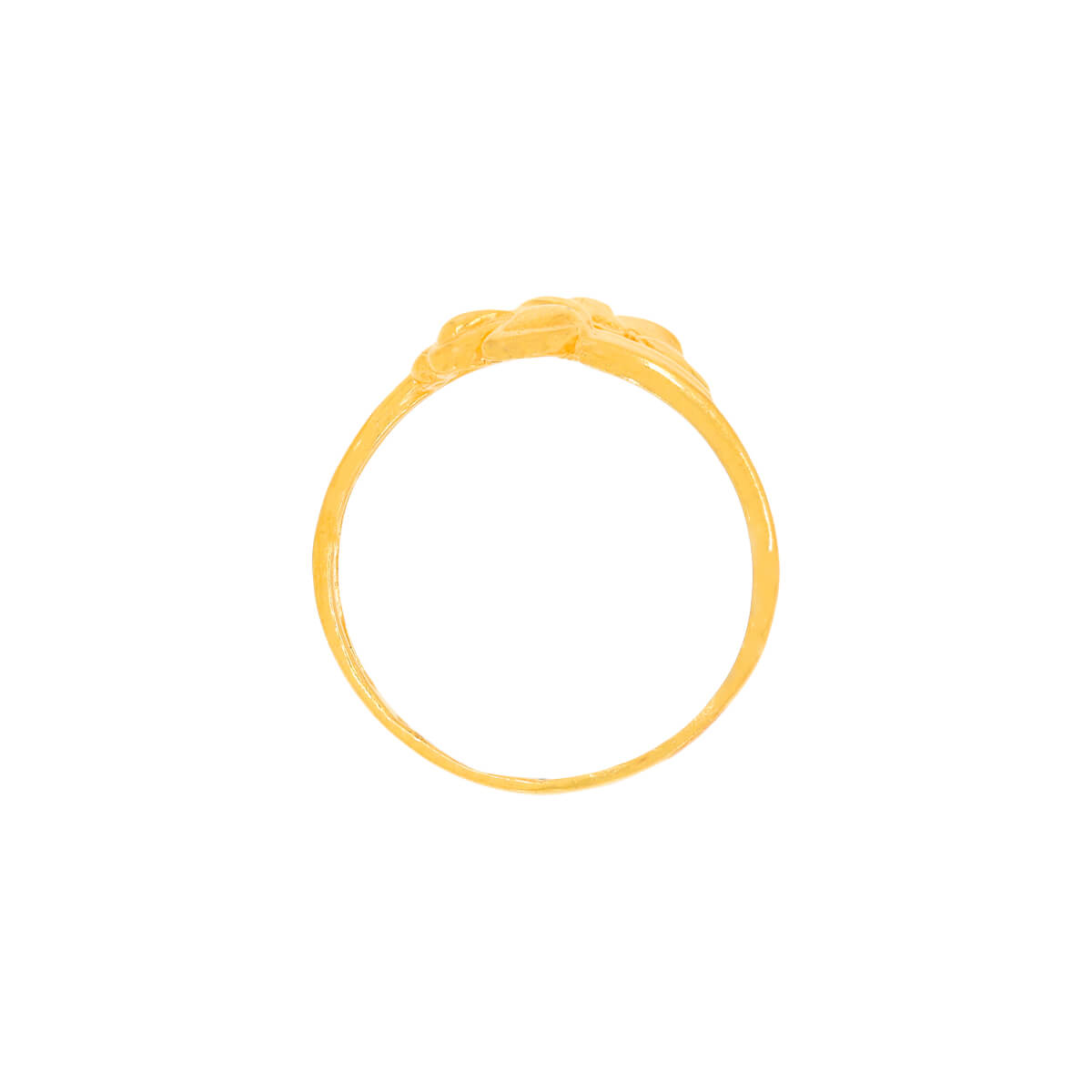 Leafy Charm Gold Women Ring