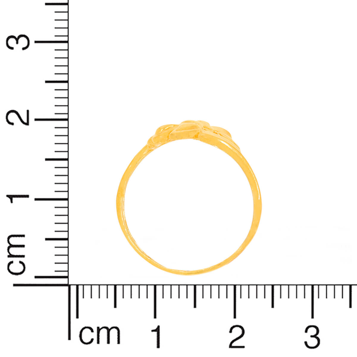 Leafy Charm Gold Women Ring