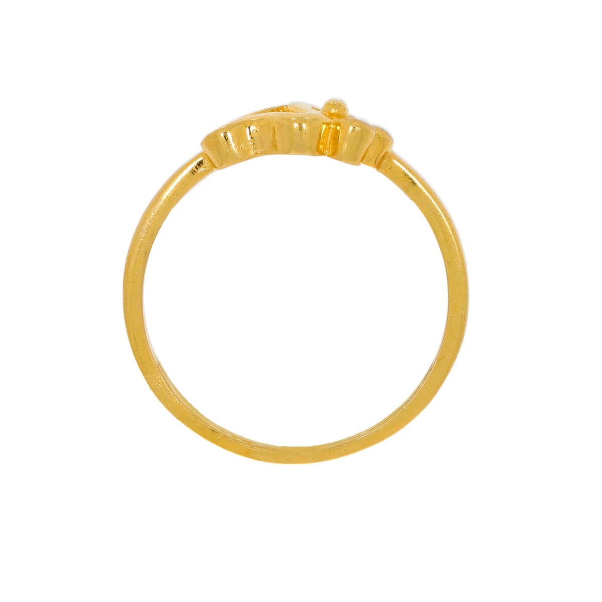 Dainty Heart Gold Ring
