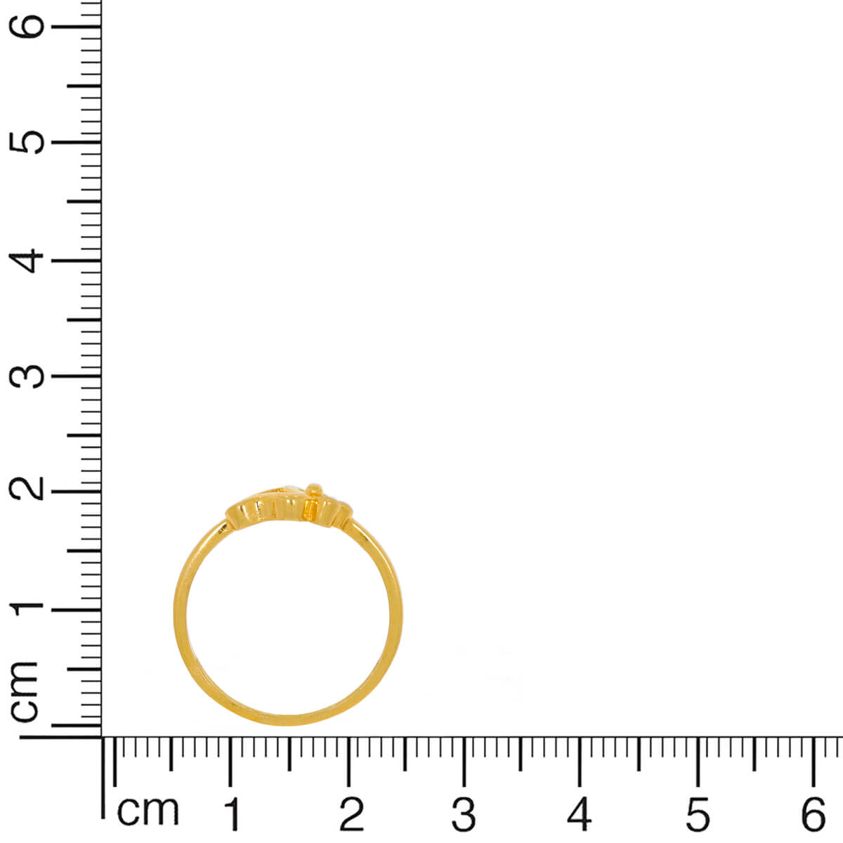 Dainty Heart Gold Ring