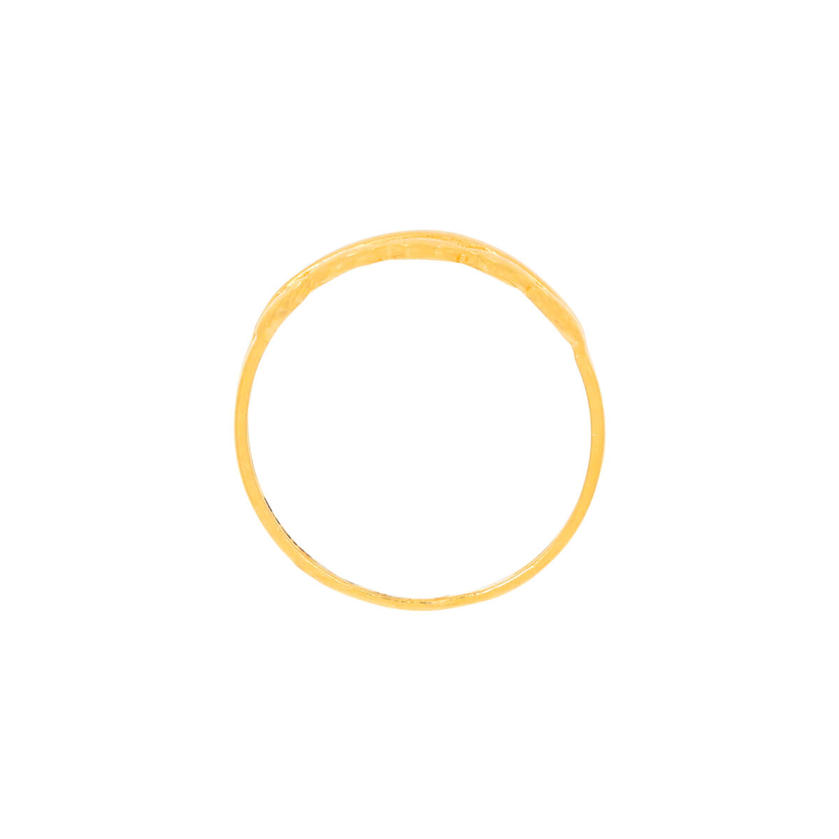 Gleaming Petite Gold Ring for Women