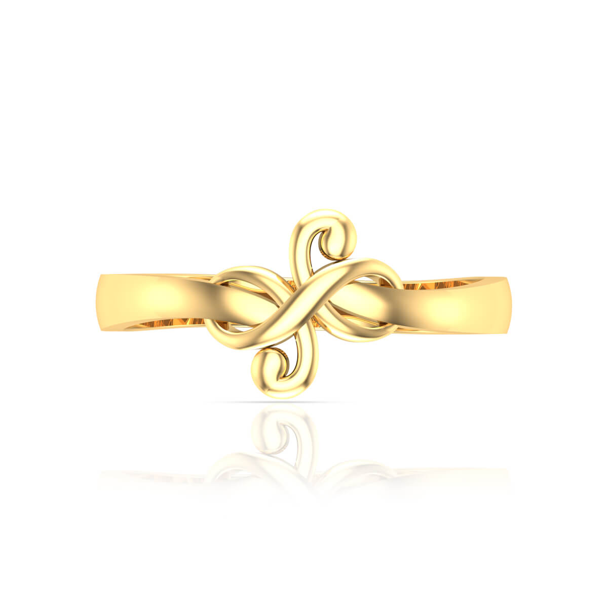 Magnificient Shine Gold Ring for Women