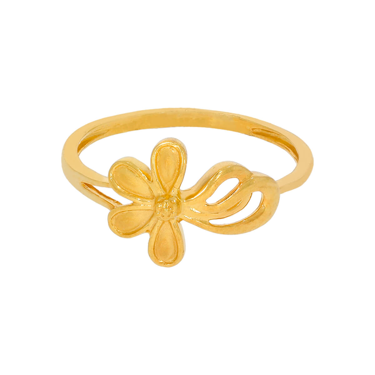 Soft Charm Gold Ring for Women
