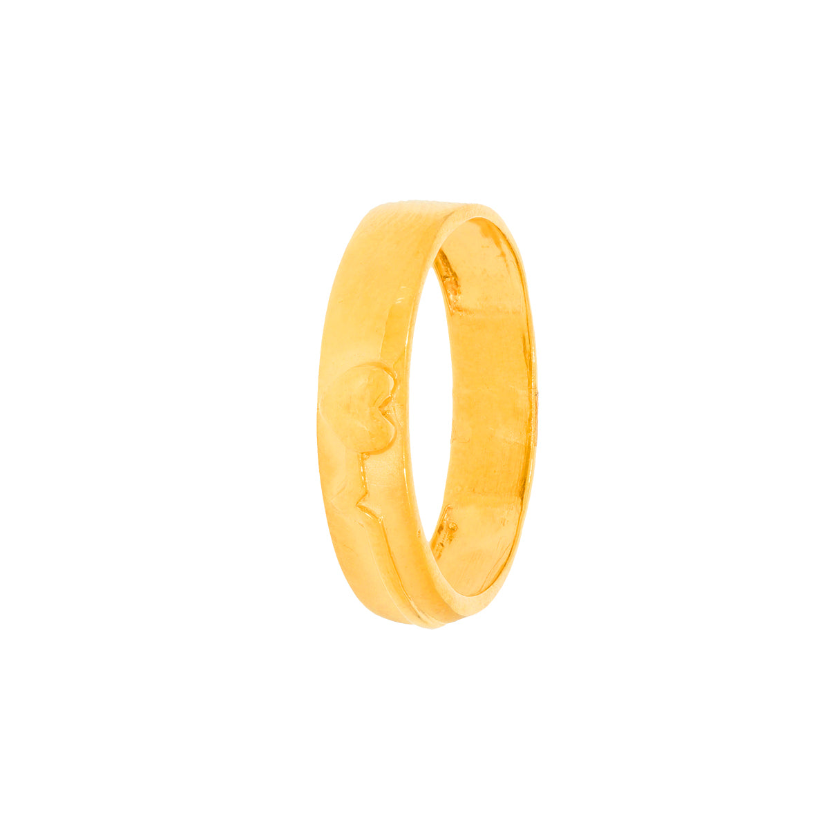 Heartbeat Band For Couple Rings