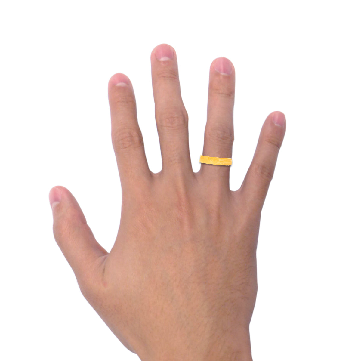 Heartbeat Band For Couple Rings