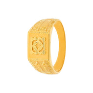 Intricately Crafted 22K Gold Men Ring