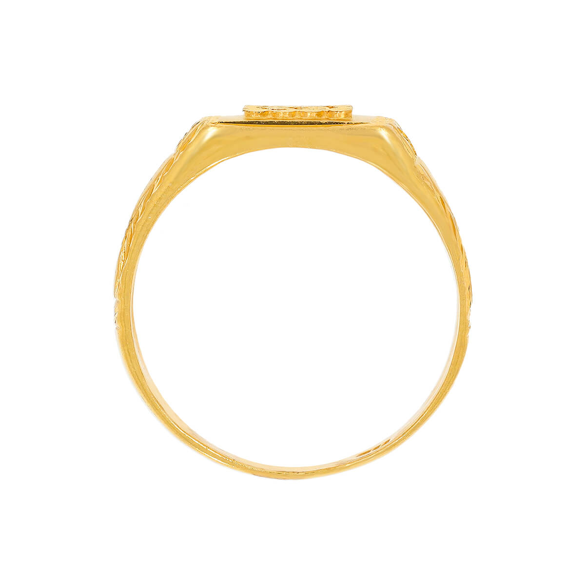Intricately Crafted 22K Gold Men Ring