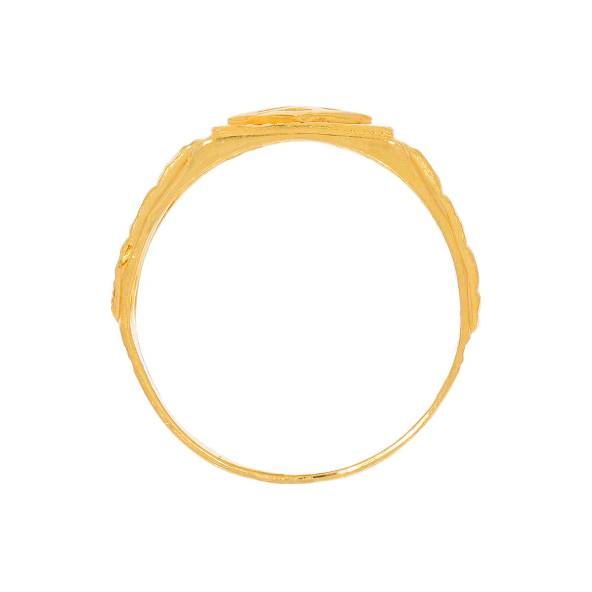 Striking Gold Ring for Men