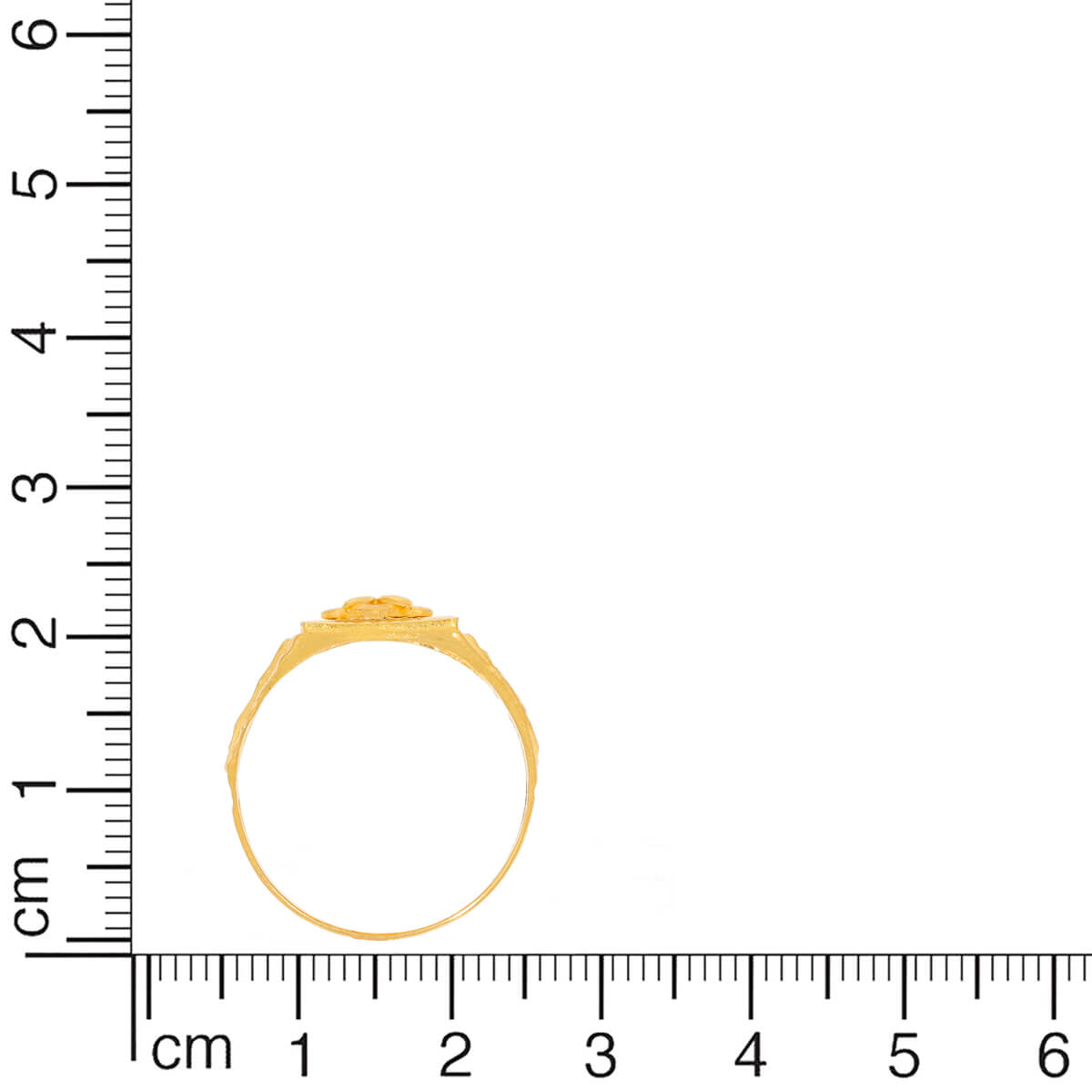 Striking Gold Ring for Men