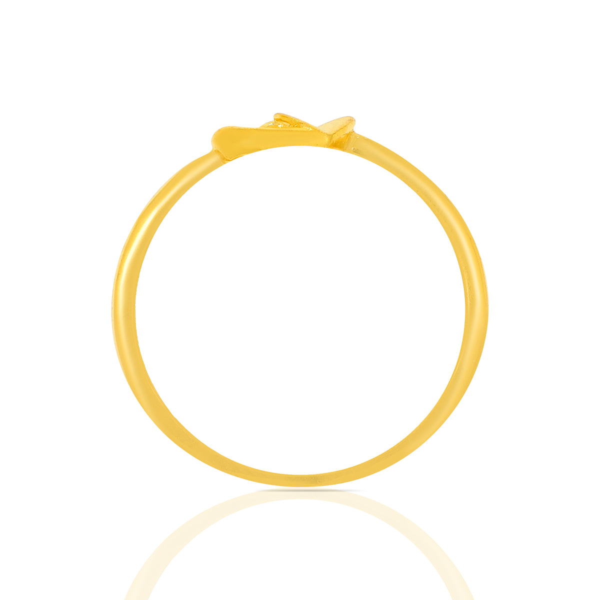 Infinite Om Gold Ring