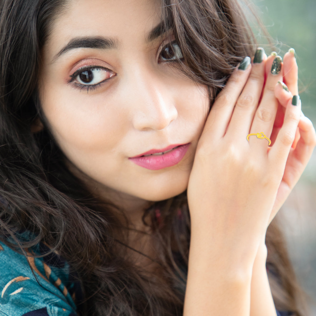 Heartfelt Promise Gold Ring