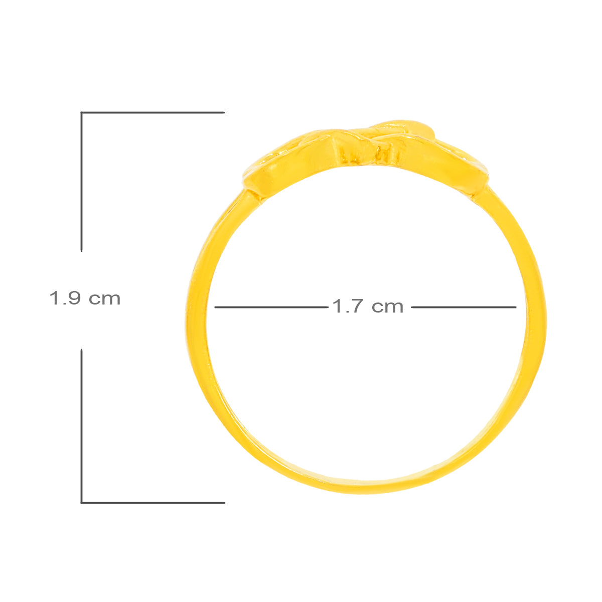 Infinite Love Gold Ring