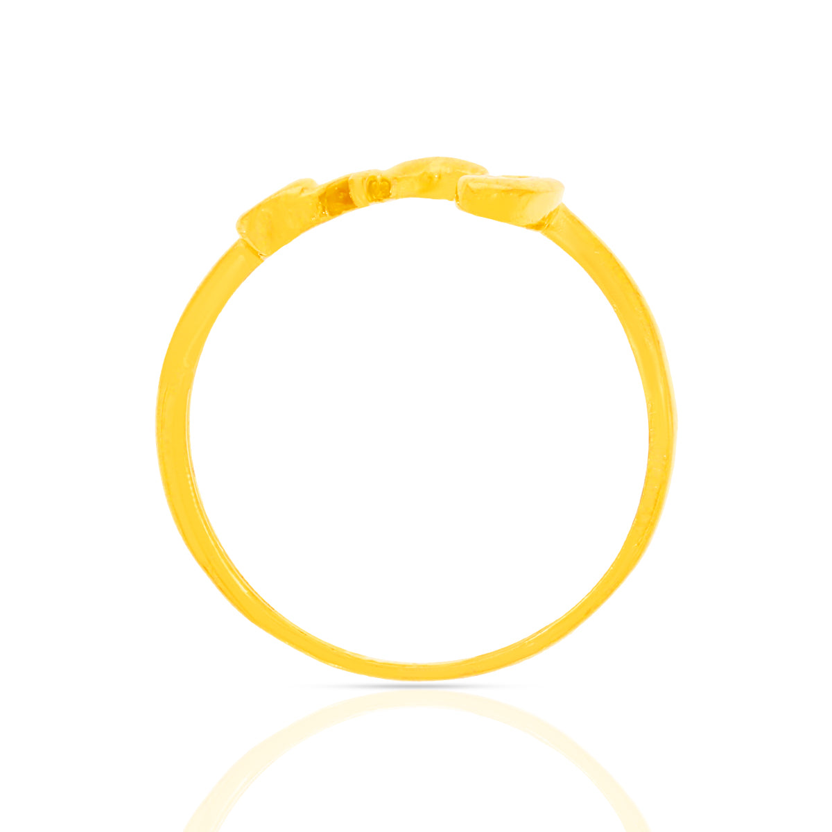 Whispers Of Love Gold Ring