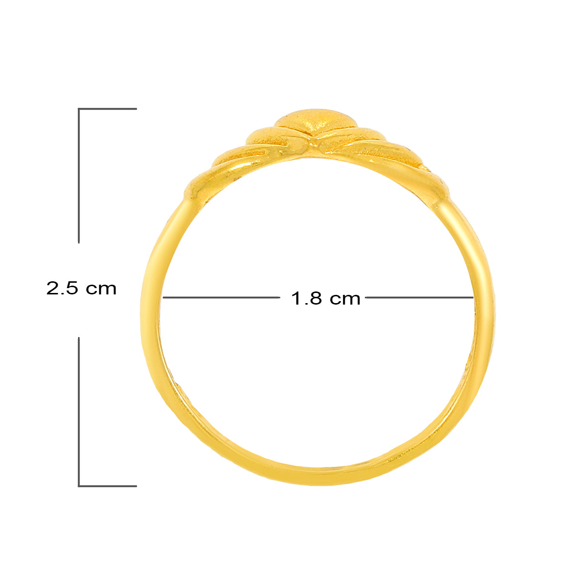 Sweethearts Promise Gold Ring
