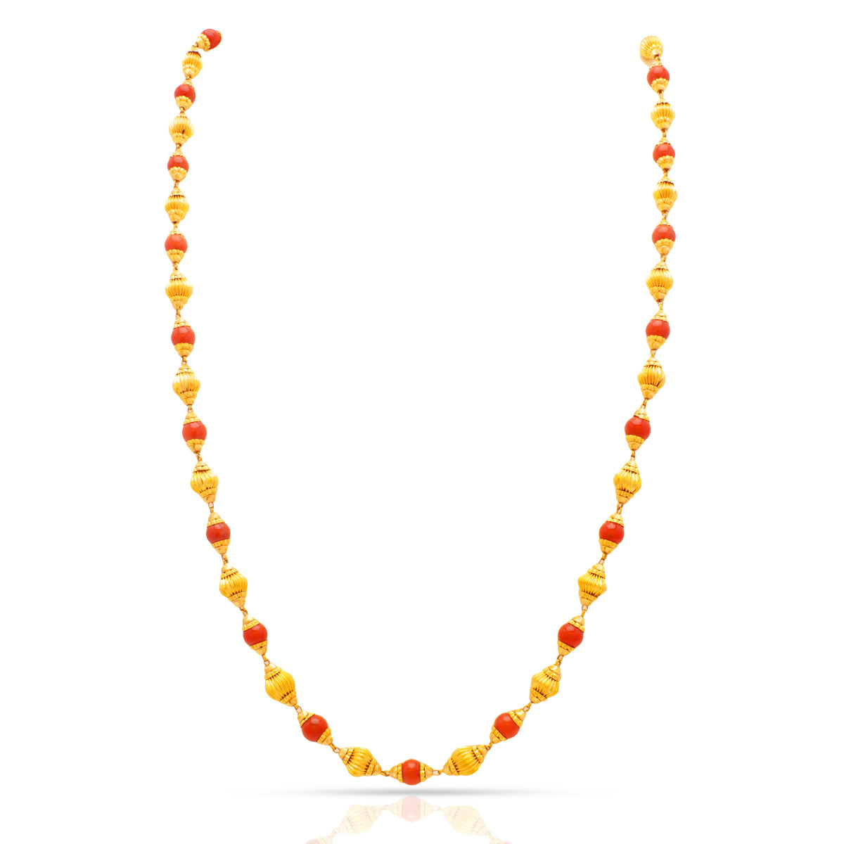 Simply Elegant Gold Mala