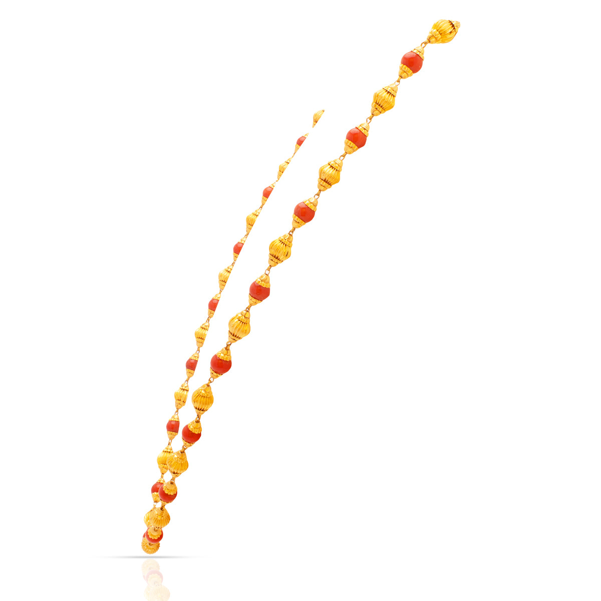 Simply Elegant Gold Mala