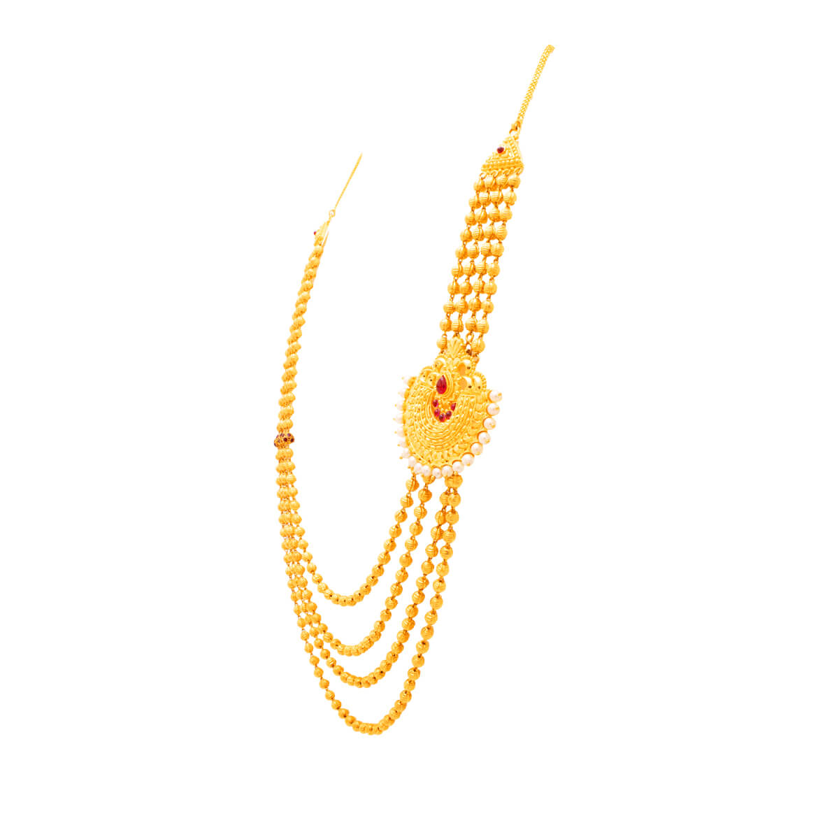 Golden Radiance Gold Layer Necklace